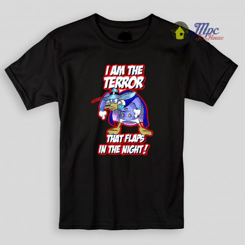Darkwing Duck Night Terror Kids T Shirts and Youth
