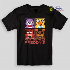FNAF All Characters Kids T Shirts and Youth