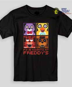 FNAF All Characters Kids T Shirts and Youth