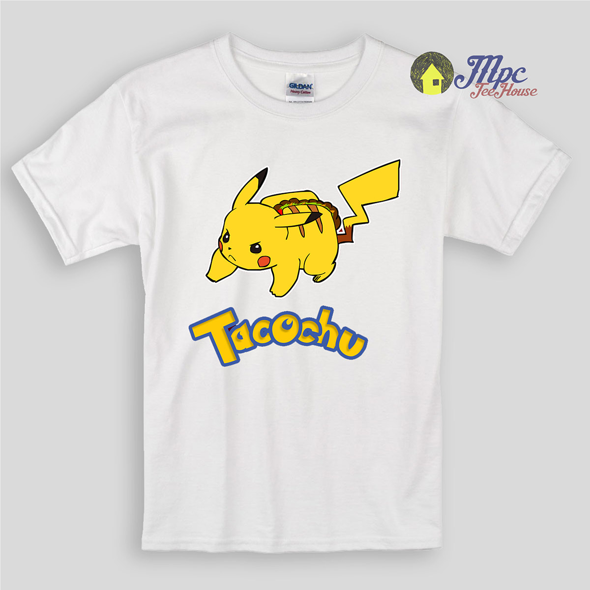 Funny Pokemon Tacochu Shirts 80s Tees