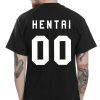 Hentai 00 Jersey Number T Shirt