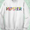 Hipster Crewneck Sweatshirt