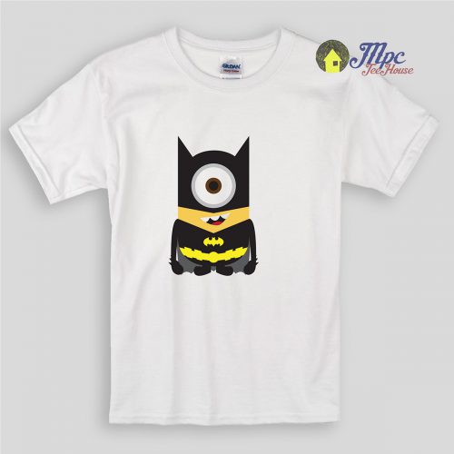 Funny Minion Batman Kids T Shirts and Youth
