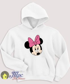 Minnie Mouse Face Hoodie
