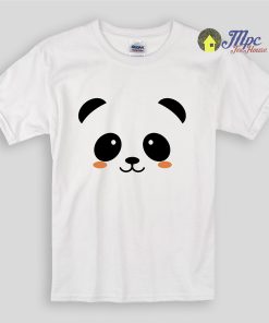 Panda Face Kids T Shirts and Youth