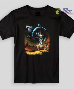 Rick and Morty Galaxy Kids T Shirts