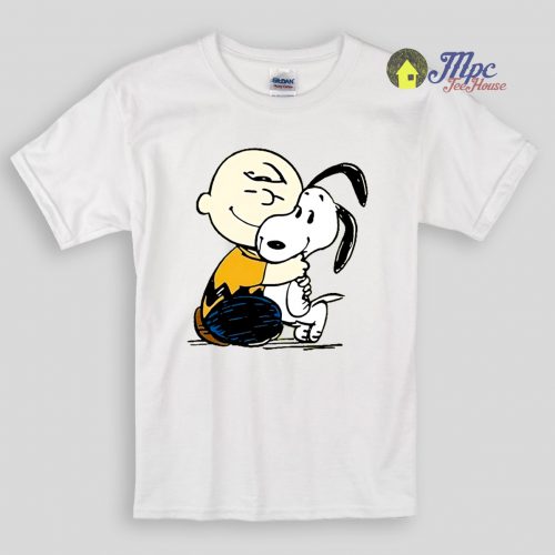 Snoopy and Charlie Soulmate Kids T Shirts And Youth T Shirt