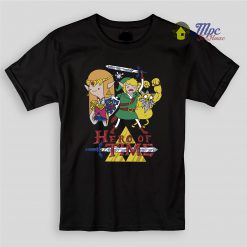 Zelda Hero Time Kids T Shirts