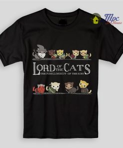 Lord of The Cats LOTR Kids T Shirts