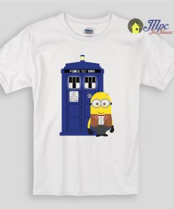 Despicable Minion Doctor Who Inspired Kids T Shirts
