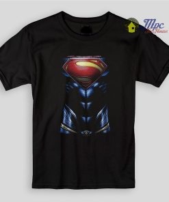 Superman Body Kids T Shirts