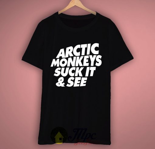 Arctic Monkeys Suck It & See Black T-Shirt