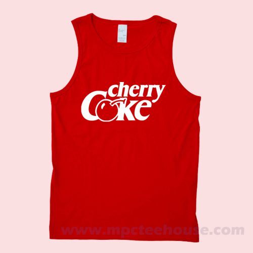 Cherry Coke Unisex Tank top