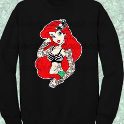 Disney Little Mermaid Rebel Punk Sweatshirt
