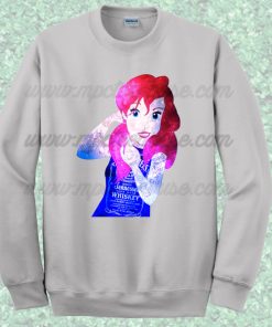 Disney Punk Ariel Little Mermaid Sweatshirt