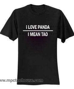 Exo I Love Panda T-Shirt