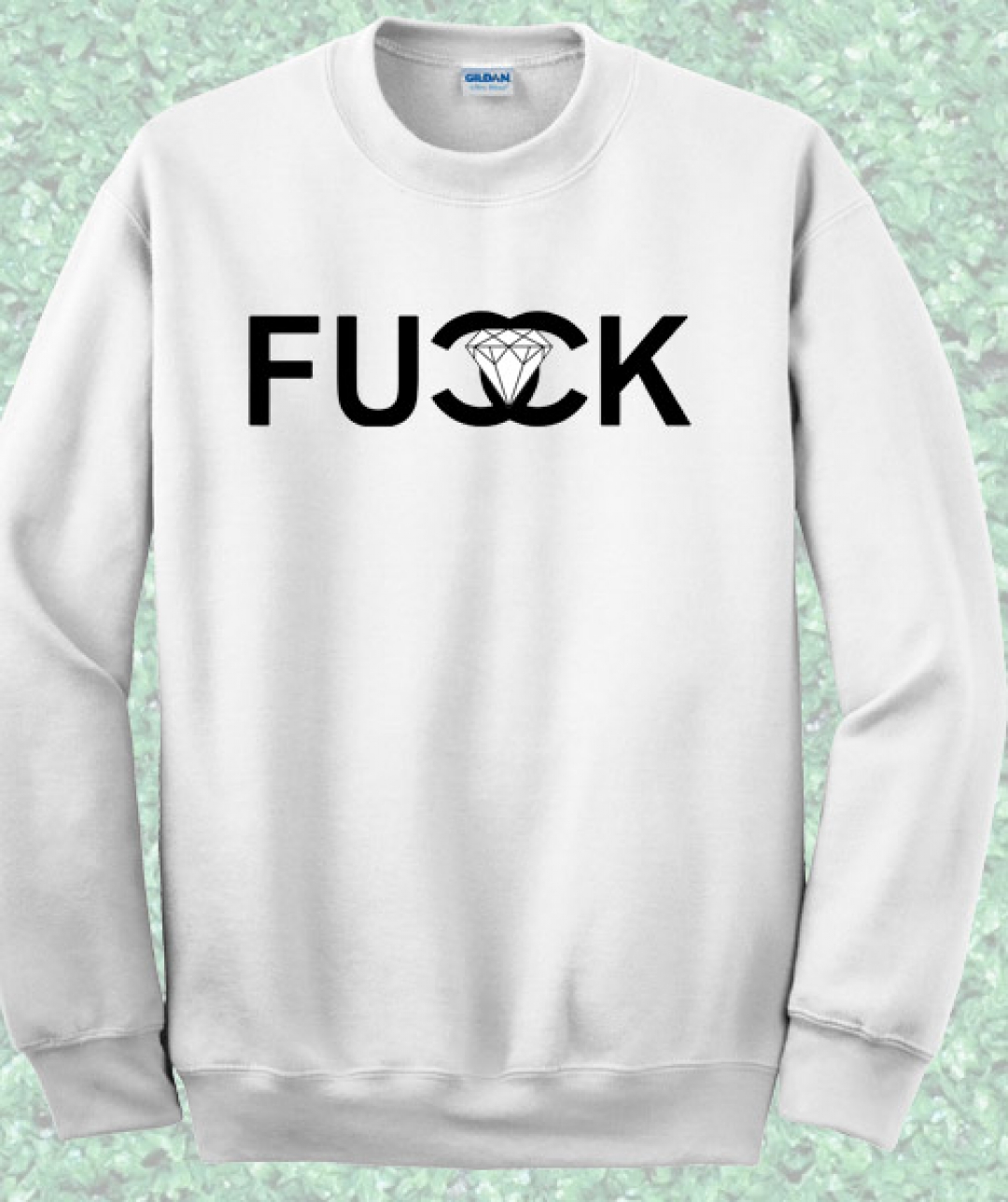 Fucck Diamond Crewneck Sweatshirt