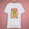 Guadalupe Jesus Floral T Shirt