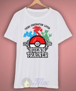 Hoenn Pokemon Trainer T-shirt