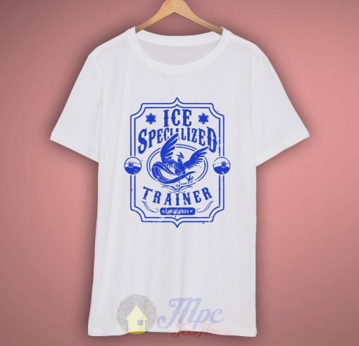 Ice Pokemon Trainer White T-Shirt