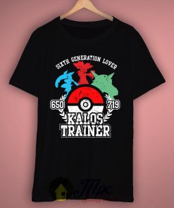 Kalos Pokemon Trainer T-Shirt