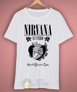 Nirvana Heart In Utero Grunge T-Shirt
