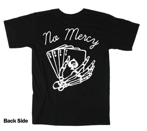 Obey No Mercy Death Card T shirt
