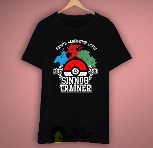Sinnoh Pokemon Trainer T-shirt