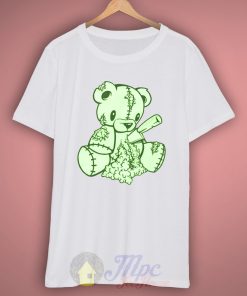 Teddy Bear Zombie White T-Shirt