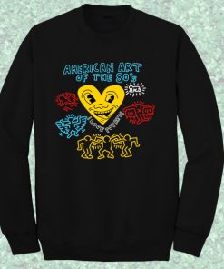 I Love American 80s Pop Art Sweatshirt