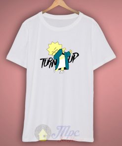 Lisa Simpson Turn Up Parody T Shirt