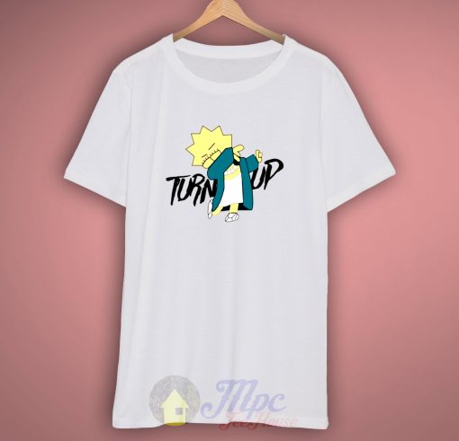 Lisa Simpson Turn Up Parody T Shirt