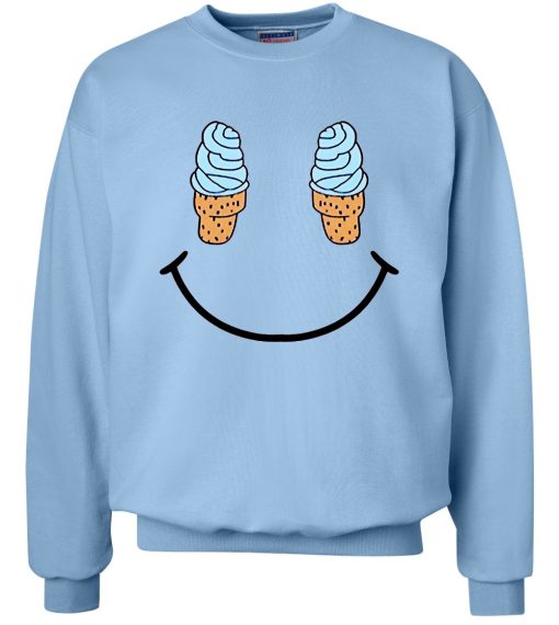Smile Ice Cream Sweatshirt