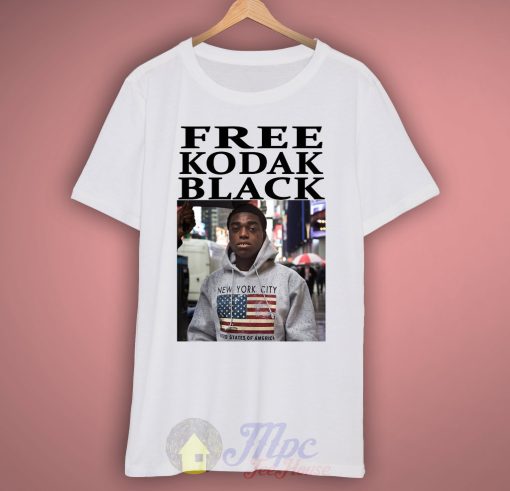 free kodak black white t-shirt