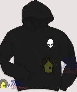Alien Symbol Black Hoodie