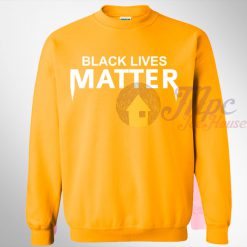 Black Lives Matter Yellow Sweatshirt