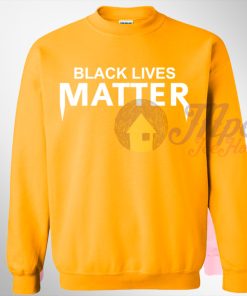 Black Lives Matter Yellow Sweatshirt