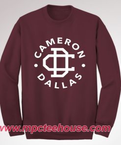 Cameron Dallas Magcon Boys Maroon Sweatshirt