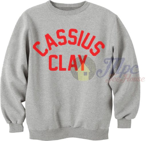 Cassius Clay Muhammad Ali Sweatshirt
