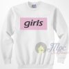 Cute Girls Unisex Sweatshirt Size S-XXL