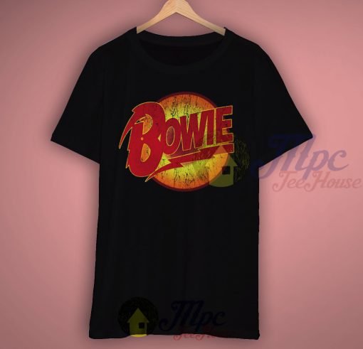 David Bowie Symbol Classic Black T Shirt