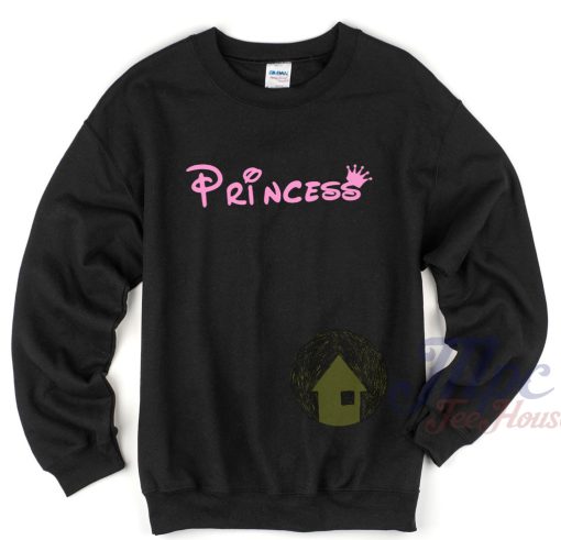 Disney Princess in Pink Sweatshirt