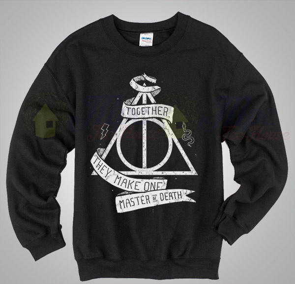 Harry Potter Deathly Hallows Quote Unisex Sweatshirt - Mpcteehouse