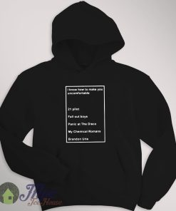 I Know How to Make You Uncomfortable Quote Hoodie