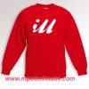 Iu Unisex Red Sweatshirt