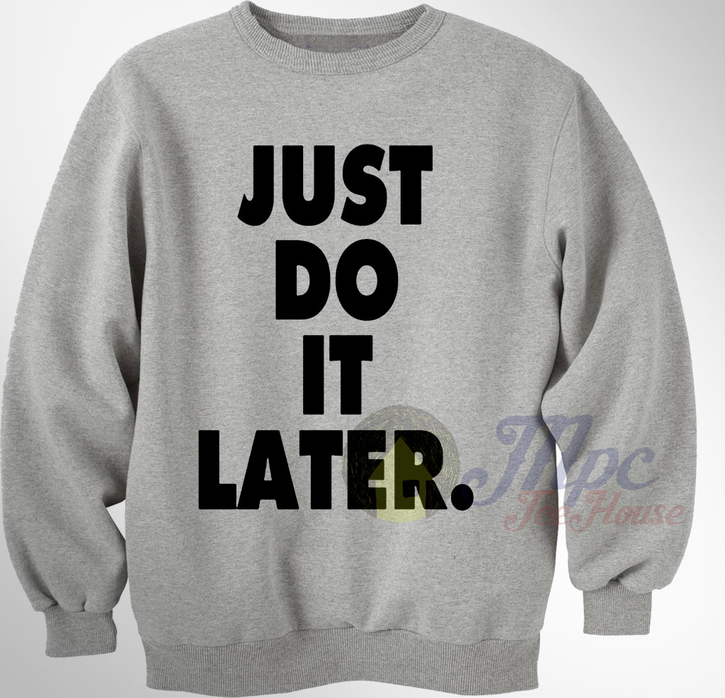just do it sweaters