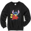Lilo And Stitch Kungfu Style Sweatshirt