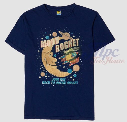 Moon Rocket Classic T Shirt