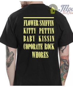Nirvana Lyrics Grunge T Shirt