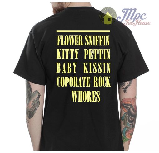 Nirvana Lyrics Grunge T Shirt